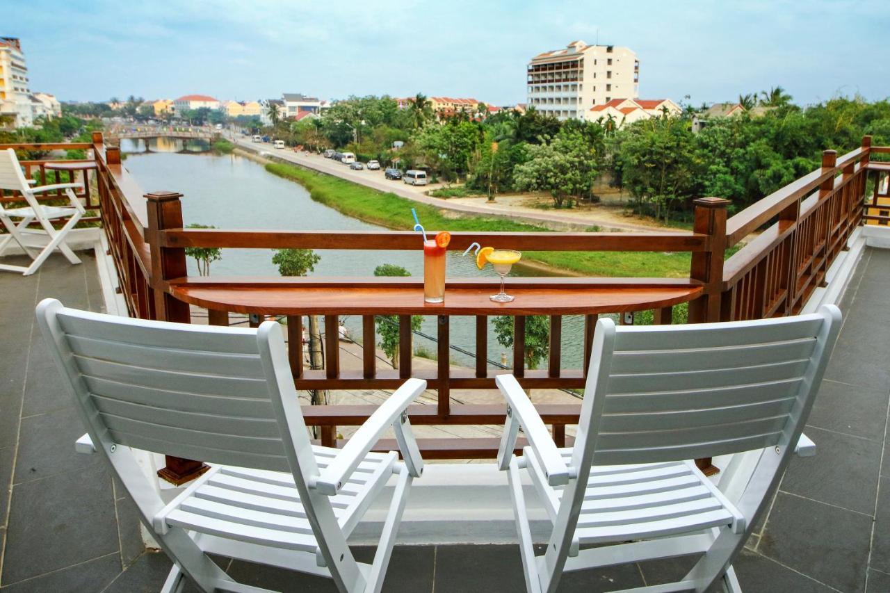 Threeway Riverside Villa Hội An Buitenkant foto