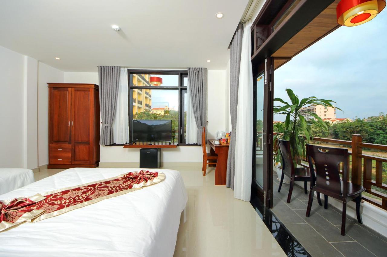 Threeway Riverside Villa Hội An Buitenkant foto